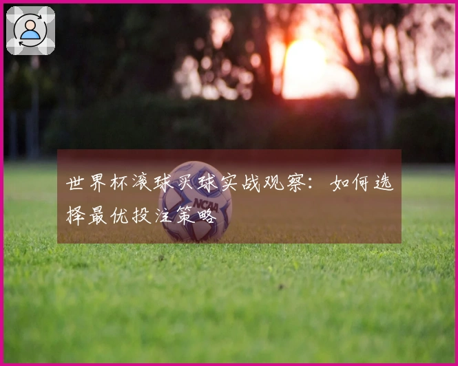 世界杯滚球买球实战观察：如何选择最优投注策略