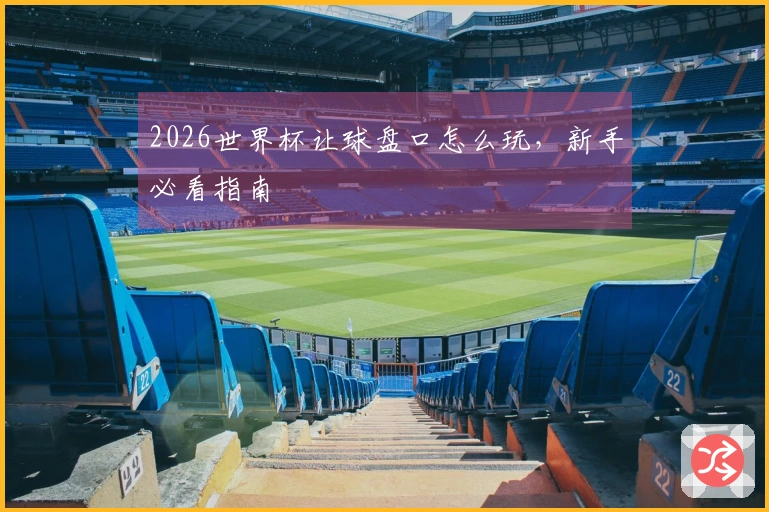 2026世界杯让球盘口怎么玩，新手必看指南